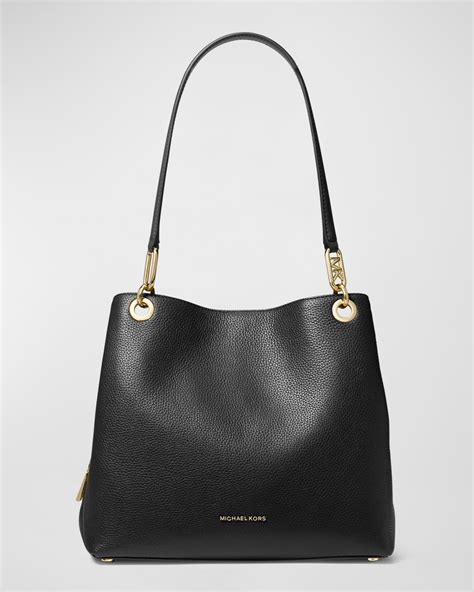 michael kors large leather tote